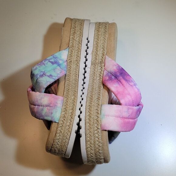 BRAND NEW OLIVIA MILLER RIVER WOMEN"S  PLASFORM  ESPADRILLE SANDAL - Picture 11 of 16